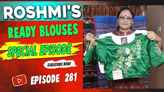 Roshmis Boutique  Epi281  Ready Blouses Special Episode [upl. by Armallas]