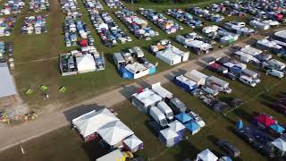 Bonnaroo 2022 Friday morning aerial view [upl. by Eidassac]