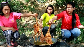 Fried Chicken With Tofu Sauce Cooking Recipe  My Food My Lifestyle [upl. by Harriett]