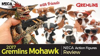 NECA Gremlins Mohawk 7quot Scale Action Figure Review  네카 그렘린 모호크 Spider amp Bat [upl. by Coppock]