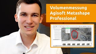 Volumen messen mit Agisoft Metashape Professional  Tutorial [upl. by Harmon]