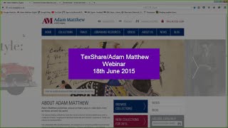 TexShare Webinar Primary Source Collections  The Basics [upl. by Aninaj]