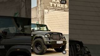 New model black thar status Mahindra Thar desert black thar status [upl. by Weil]