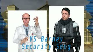 Security  VS Barney Song FNF [upl. by Wagner937]