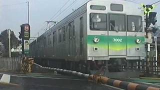 秩父鉄道7000系7002F（試運転） 羽生～西羽生 [upl. by Rufina]