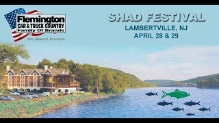 Celebrating 2018 Shad Fest at Lambertville NJ April 28 amp 29 [upl. by Iarised]