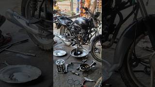 Platina 100Es Bs6 Clutch Plate Change किसी भीgs Auto service YouTube shortvideo mechancial [upl. by Koehler]