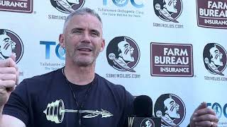 Mike Norvell on Tuesday practice and a whole lot of reflection on Clemson game and need to improve [upl. by Liebowitz523]