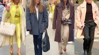 THE MOST STYLISH PEOPLE 2024🇮🇹MILAN STREET STYLE FASHION WEEK ☀️FENDI LOOKS vanityfair [upl. by Renrut]