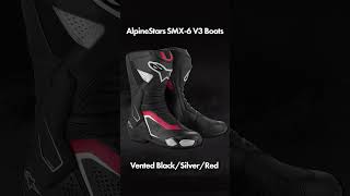 The all new Alpinestars SMX6 V3 boots GetMoGear MotorCycleGear motorcycleboots alpinestarsboots [upl. by Naggem251]