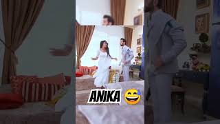 Anikagood morning 😂 shivaayampanika scence😁💌serial ishqbaazfun ishqbaaz shortsfeed [upl. by Adlai]