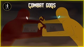 COMBATS GODS 1 amp 2  stick figure fight  reacting to fan animation [upl. by Anirdna]