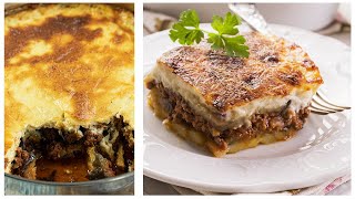 Classic Greek Moussaka with Freezer Tips [upl. by Daphene]