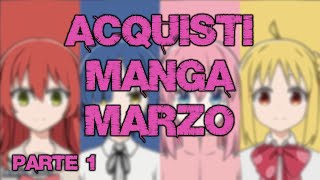 Video Acquisti Manga Marzo 2024  Parte 1 [upl. by Jeralee]