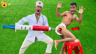 Top New Funny Video 2022 Injection Wala Comedy Video Doctor Funny Video Epi86 By funcomedyltd [upl. by Lusar]