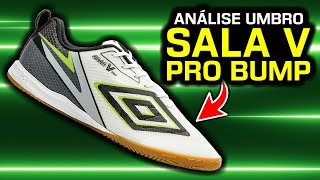 Uma SPEED BOOT para FUTSAL 😮  Análise chuteira futsal Umbro Sala V Pro Bump [upl. by Mccutcheon]