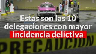 Iztapalapa y Cuauhtémoc lideran lista de las 10 delegaciones más violentas en la Ciudad de México [upl. by Ameline]