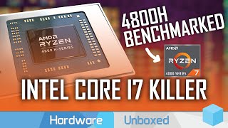 AMD Ryzen 7 4800H Review Zen 2 Is A Mobile Productivity Beast [upl. by Atalayah386]