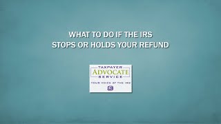 Stopped or Delayed Refunds [upl. by Ambrosine]