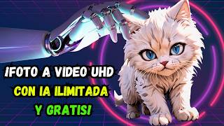 Transforma Cualquier FOTO en VIDEO ULTRA HD con IA GRATIS 100 e ILIMITADA [upl. by Leupold]