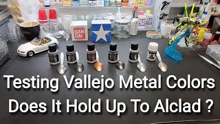 Testing Vallejo Metal Colors  Does It Hold Up To Alclad [upl. by Orme]