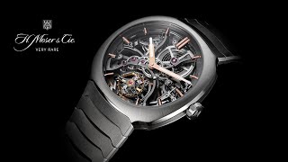 HMoser unveils Streamliner Tourbillon Skeleton [upl. by Lehacim]