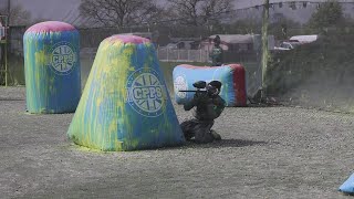 CPPS 24 Round 1 Elite Division  Sporting CP VS Wolverhampton Warped  Paintball Raw Footage [upl. by Nebra289]