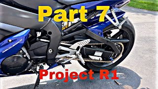 2003 Yamaha R1 Project bike part 7 [upl. by Ociredef548]