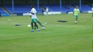 DAGENHAM amp REDBRIDGE FC TRAINING SESSION TONYS SOCCER SCHOOL [upl. by Llehcram]