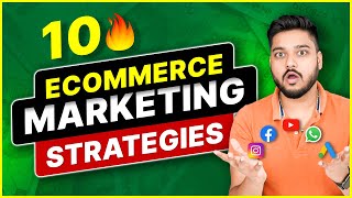 10 Ecommerce Marketing Strategies  🔥Growth tricks  Social Seller Academy [upl. by Ayisan]