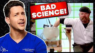 Doctor Reacts To MYTHBUSTERS Medical Experiments [upl. by Vitek]