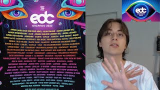 EDC ORLANDO 2023  Lineup Review amp INFO [upl. by Beaston]