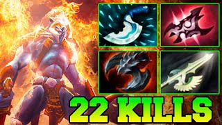 22 Kills Huskar  Huskar Dota 2 Mid Jungle 735 Meta Pro Gameplay Guide Build [upl. by Nomelihp304]