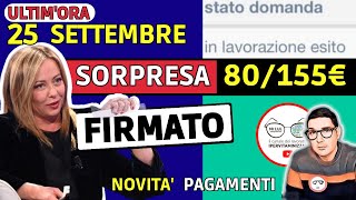 ULTIM’ORA⚠️ INPS SORPRESA 25 SETTEMBRE 2023  LAVORAZIONI RDC DATE PAGAMENTI 5 NOVITà DOPPIO BONUS [upl. by Arlena]