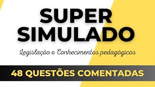 48 QUESTÕES DE CONHECIMENTOS PEDAGÓGICOS [upl. by Renferd870]