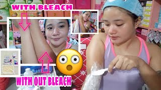 NAVARROS BLEACH  INSTANT WHITENING EFFECT MAKATI MAHAPDI  MY HONEST REVIEW [upl. by Arahk]