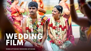 Tamil Brahmin Wedding Film  AVM Rajeswari Kalyana Mandapam  Harini amp Sunil [upl. by Ines]