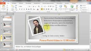 Video Marketing mit PowerPoint 2010 Präsentation erstellen 712 Korrekturen in deutsch [upl. by Innattirb682]