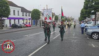 Castlederg Young Loyalists FB  Cookstown Sons Of William Parade 2024 [upl. by Socher]