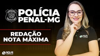 Concurso Polícia Penal MG 2021 Aulão de Redação [upl. by Lindie610]