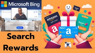 Microsoft Bing Search Rewards India Amazon amp Flipkart Gifts Cards [upl. by Leandro988]