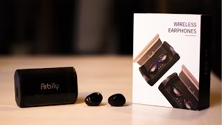 Arbily T8 TWS  Unboxing recensione e mic test vs Airpods [upl. by Tatianna]