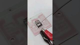 Hack Regulator 7805 soldering iron hack experiment solderingiron 12voltcurrent short video [upl. by Britteny]