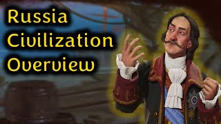 Civ 6 Leader Overviews How to Play Peter and Russia [upl. by Elbart]