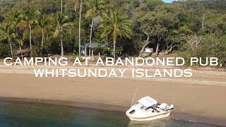 Spending a Night in Abandoned Pub in the Whitsunday Islands The oldest resort in the Whitsundays [upl. by Laira644]