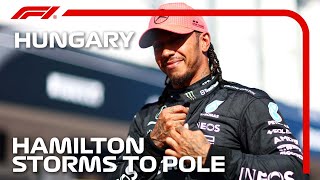 Lewis Hamiltons Sensational Pole in Hungary  2023 Hungarian Grand Prix [upl. by Nedac149]