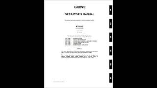 Grove RT880E Crane Schematic Operator Parts and Service Manual [upl. by O'Connor]