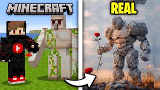 17 Minecraft Items VS Real Life 🤯 [upl. by Elidad]