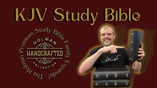 Prerelease Comparison Review of the KJV Study Bible from the Holman Handcrafted Series [upl. by Rawna125]