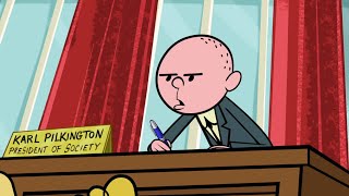 PRESIDENT PILKINGTON  Karl Pilkington Ricky Gervais Steven Merchant  Ricky Gervais Show [upl. by Vassar]